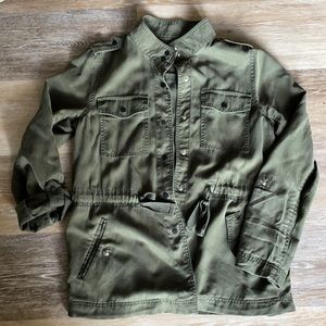 Loft Green Utility Jacket